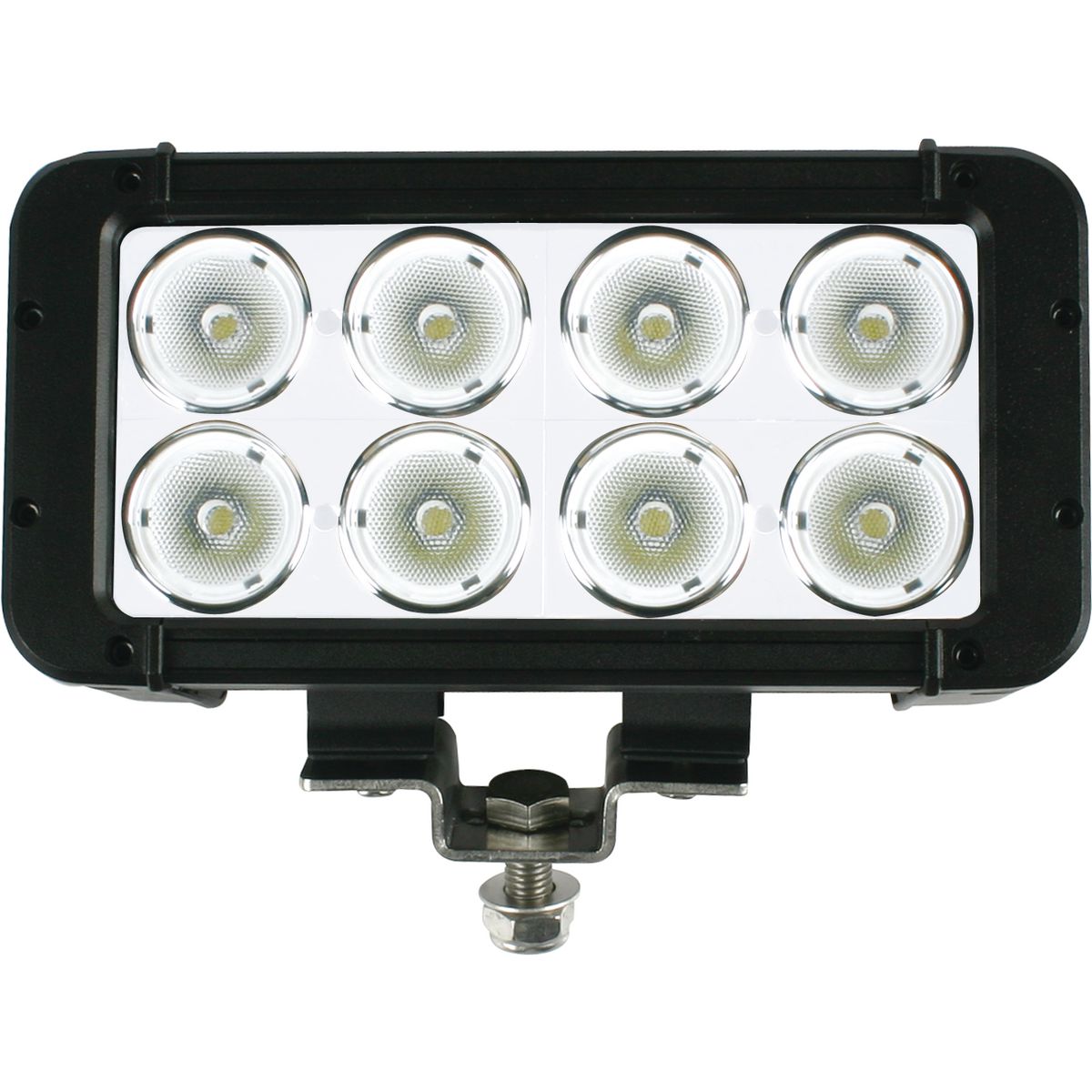 OEX Work Light 8-LED Rectangle Bar Flood Beam Evo Prime 9-48V 10W LLX25204