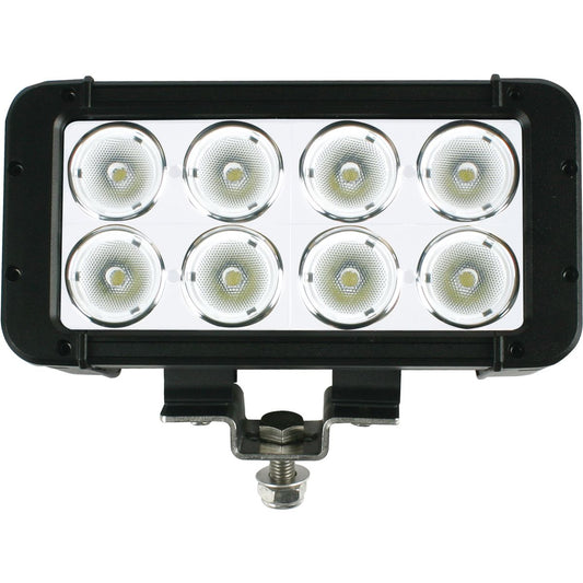 OEX Work Light 8-LED Rectangle Bar Flood Beam Evo Prime 9-48V 10W LLX25204