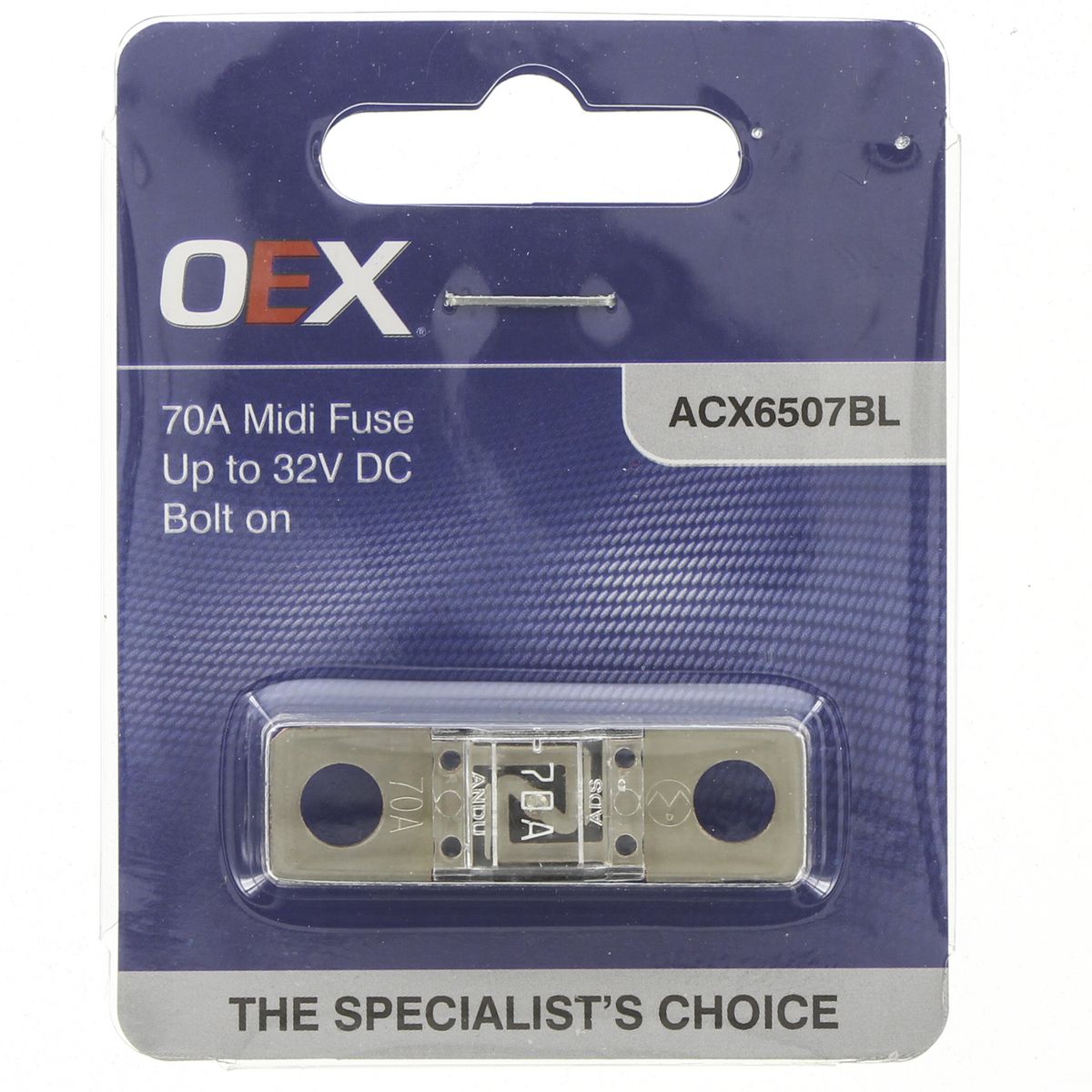 OEX 70A MIDI Fuse ACX6507BL