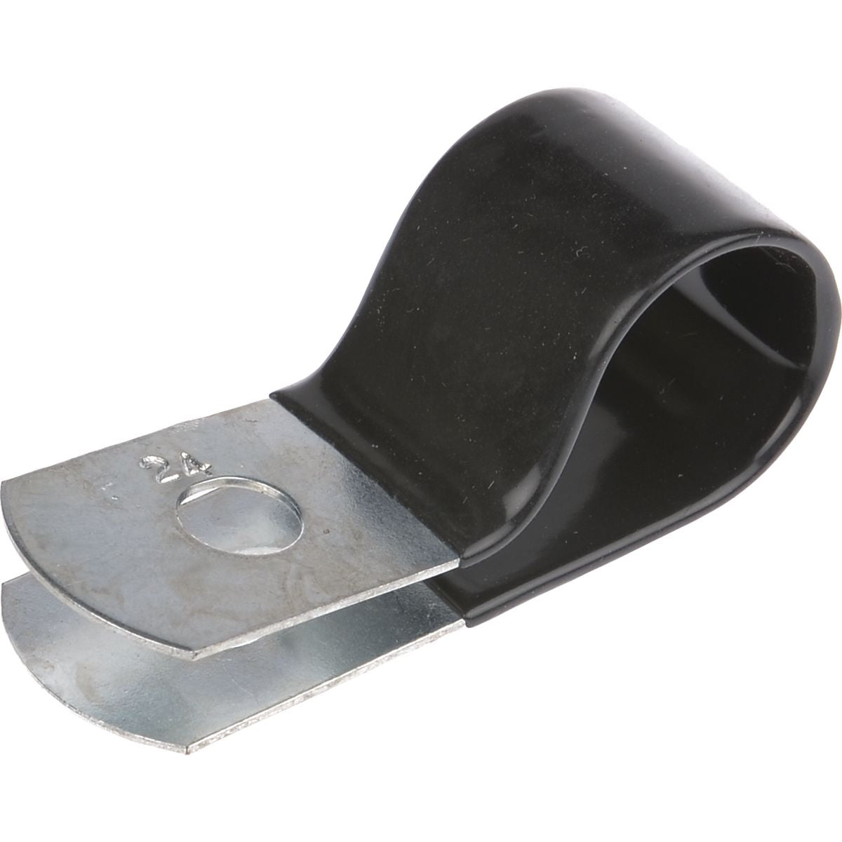 OEX P-Clip 24mm PVC Coated Steel 25 Pack ACX1378
