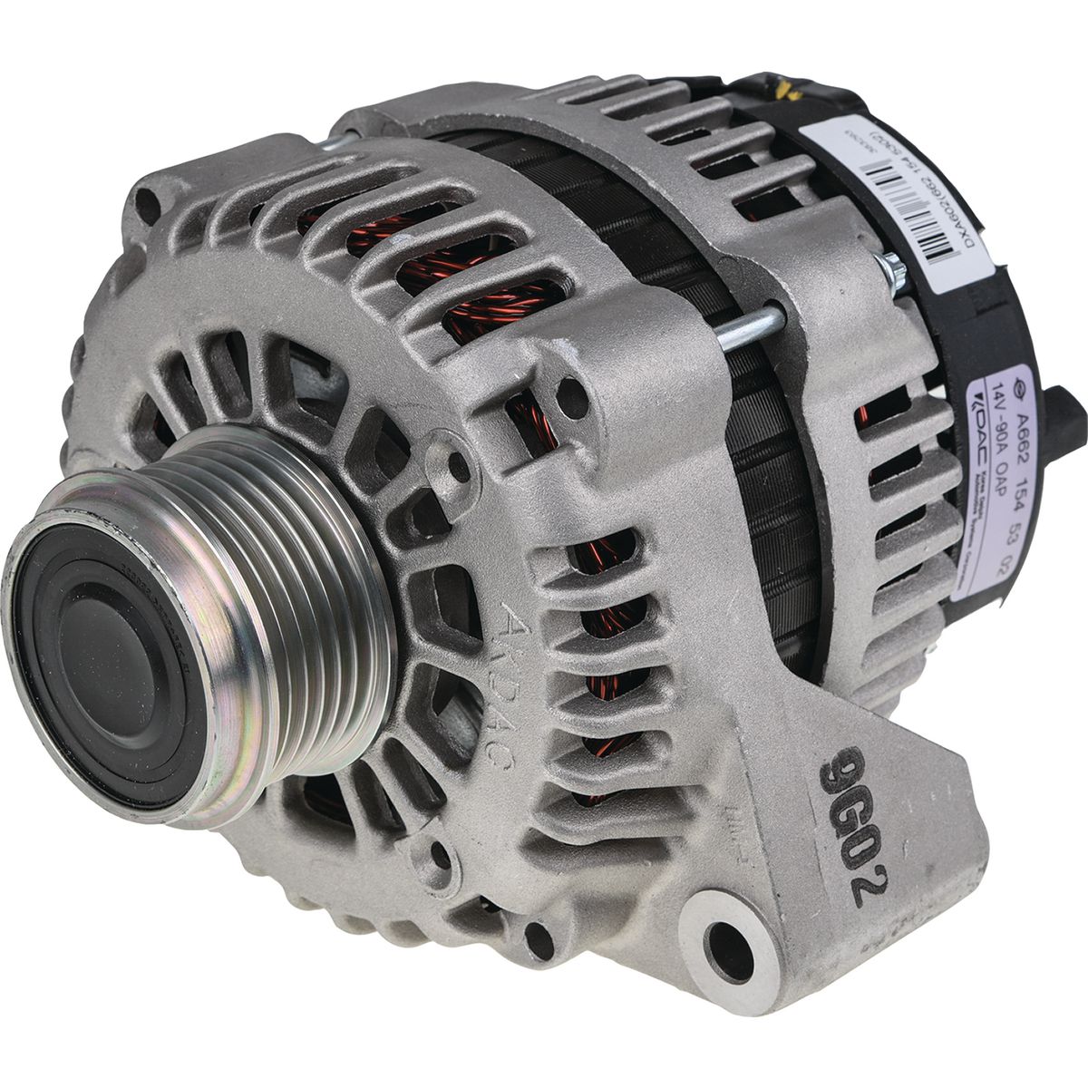 OEX Alternator 12V 90A (Delco Style) 6-Groove Pulley DXA602