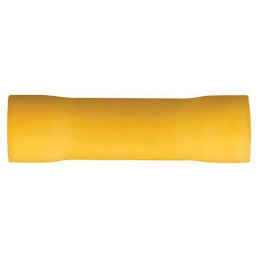 Thunder Crimp Terminal Joiner Yellow Insulated 6mm 14pc