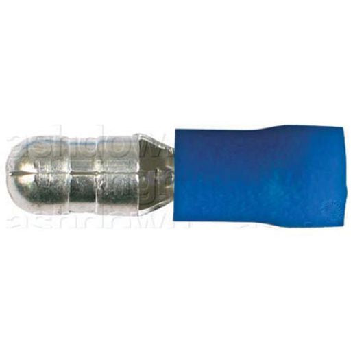 Thunder Bullet Crimp Terminal Insulated Male Blue 5mm 14pc
