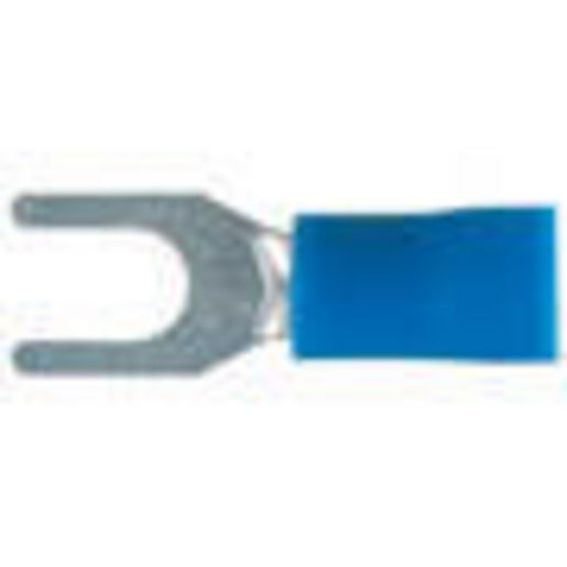 Thunder Fork Crimp Terminal Blue 4.3mm 20pc