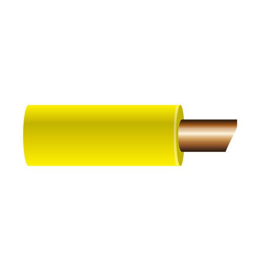 OEX Automotive Cable Single Core 6mm Yellow 100M Roll ACX0767L