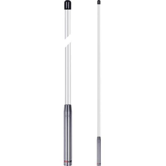 GME Whip Antenna 6.6dB 1100mm White AW4703