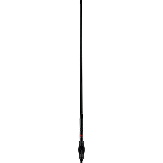 GME UHF CB Spring Base Fibreglass Radome Antenna 6.6dB 1040mm Black AE4702B