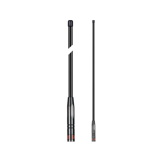 GME UHF CB Heavy Duty Fibreglass Radome Antenna 6.6dB 1100mm Black AW4703B