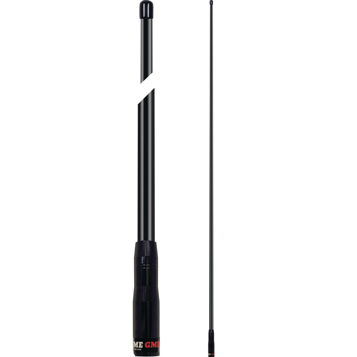 GME UHF CB Whip Antenna H/D 8.1dB 2400mm Black AW4706B