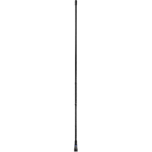 GME UHF CB Fibreglass Whip Antenna 6.6dB 640mm Black AE4018B