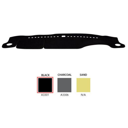 Sunland Dashmat Black fits Kia Rio YB A3301