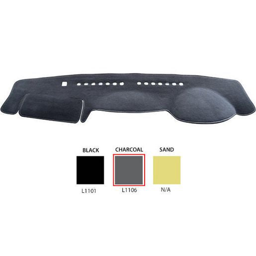 Sunland Dashmat fits FOTON TUNLAND (P201 - 10/12 On) - Charcoal
