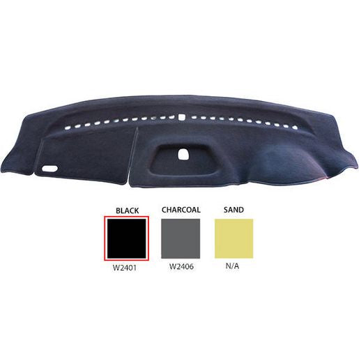 Sunland Dashmat Black fits VOLKSWAGEN AMAROK 2H MY12 - MY16 W2401