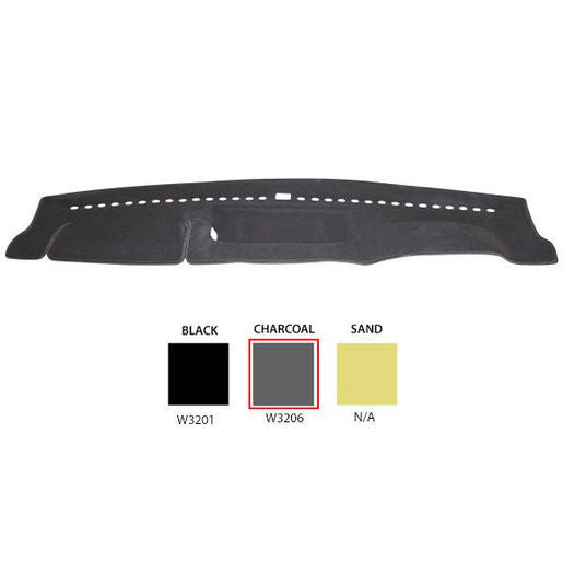 Sunland Dashmat fits VOLKSWAGEN AMAROK (2H MY17) - Charcoal