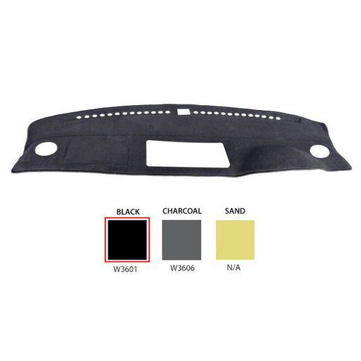 Sunland Dashmat Black fits VOLKSWAGEN TRANSPORTER T6 W3601