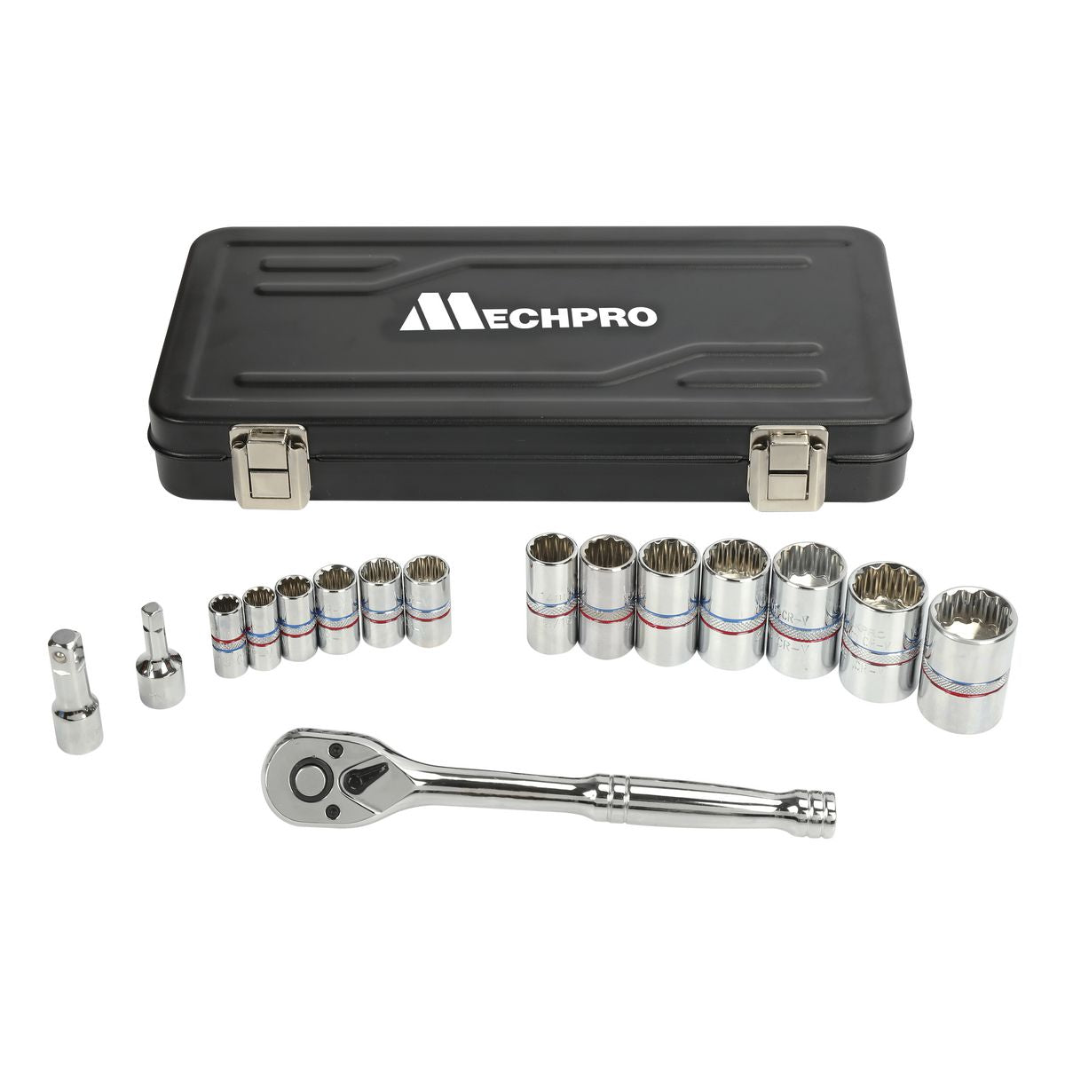 Mechpro Double-Ended Socket Set 16pc