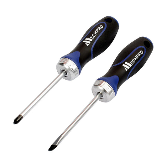 Mechpro Ratcheting Screwdriver Set 2pc