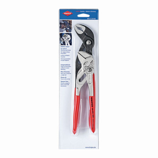 KNIPEX Cobra & Pliers Wrench Set 2Pc 003120V03