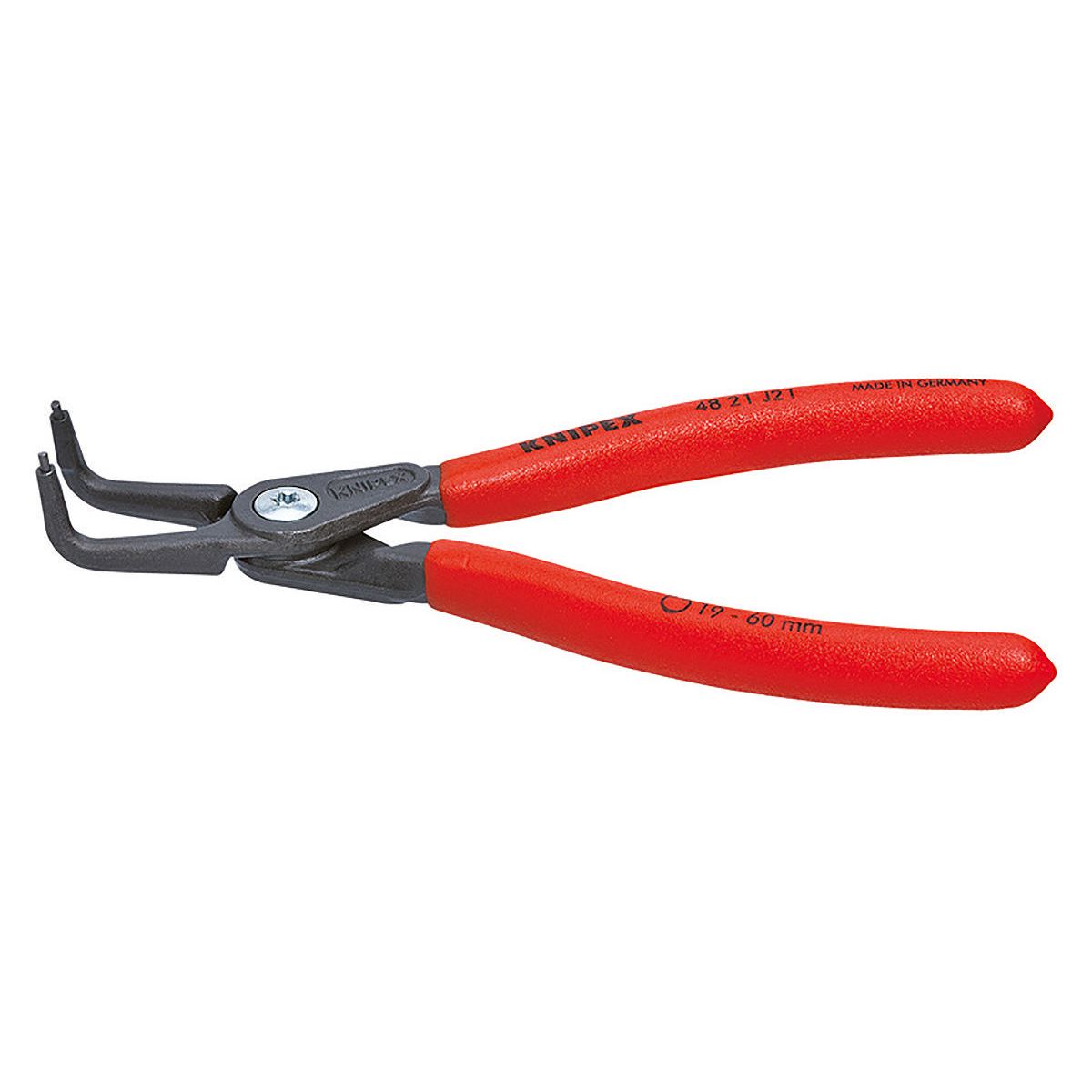 KNIPEX Precision Internal Circlip Pliers Bent 305mm 4821J41