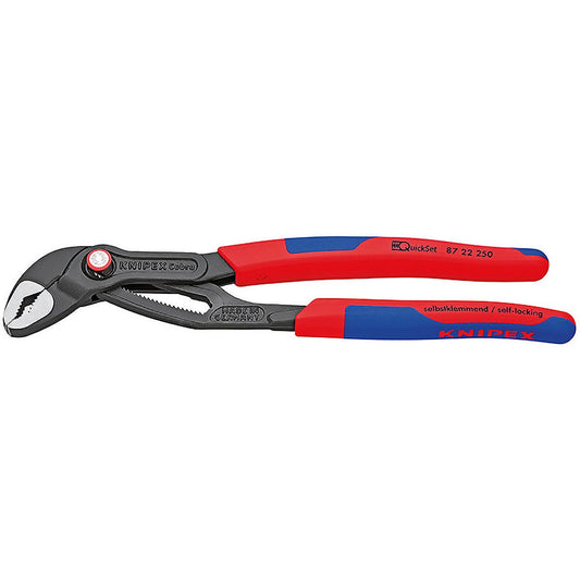 KNIPEX Cobra Quick Set Pliers 250mm 8722250