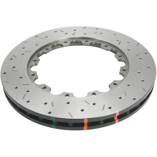 DBA HD 5000 Drilled Slotted Replacement Brake Rotor Single 328mm Front DBA5046.1XS