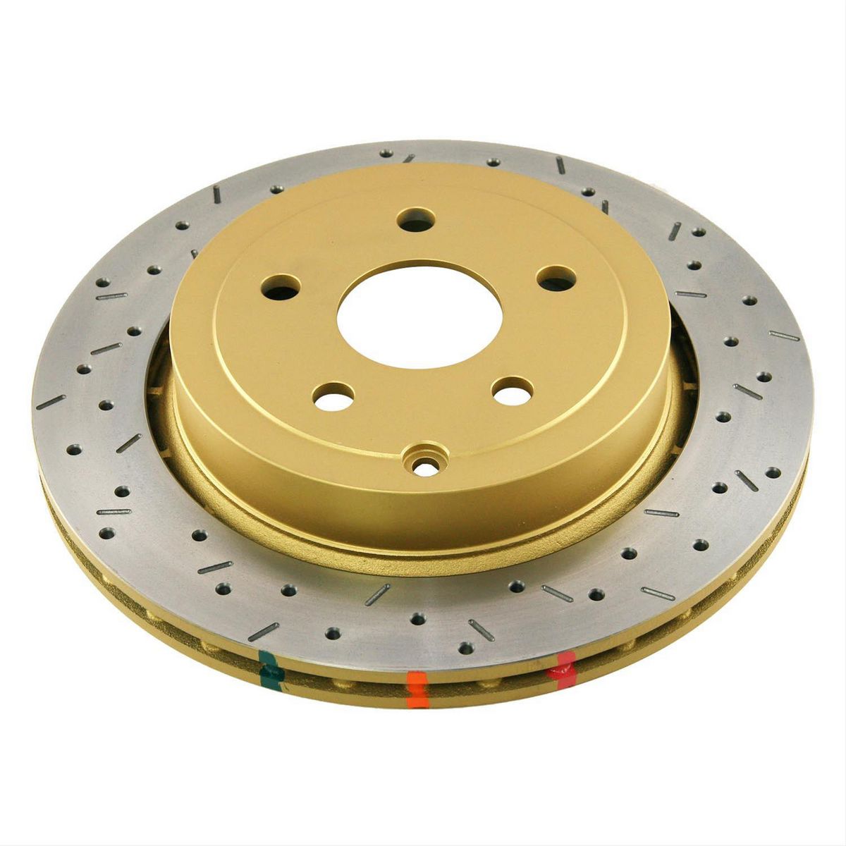 DBA HD 4000 Drilled Slotted Brake Rotor Single 332mm Front DBA42137XS