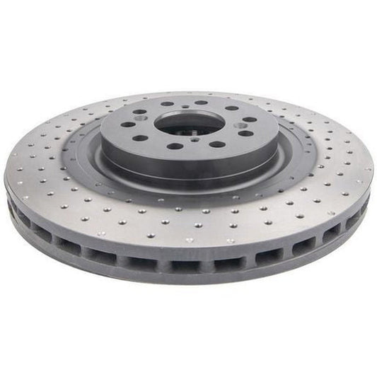 DBA XD 4000 Drilled Dimpled Wave Brake Rotor Single 345mm Front DBA42808WXD
