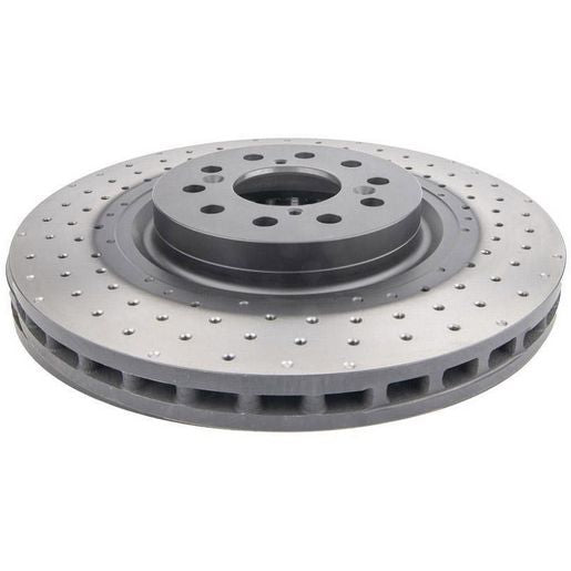 DBA XD 4000 Drilled Dimpled Brake Rotor Single 350mm Front DBA42698XD