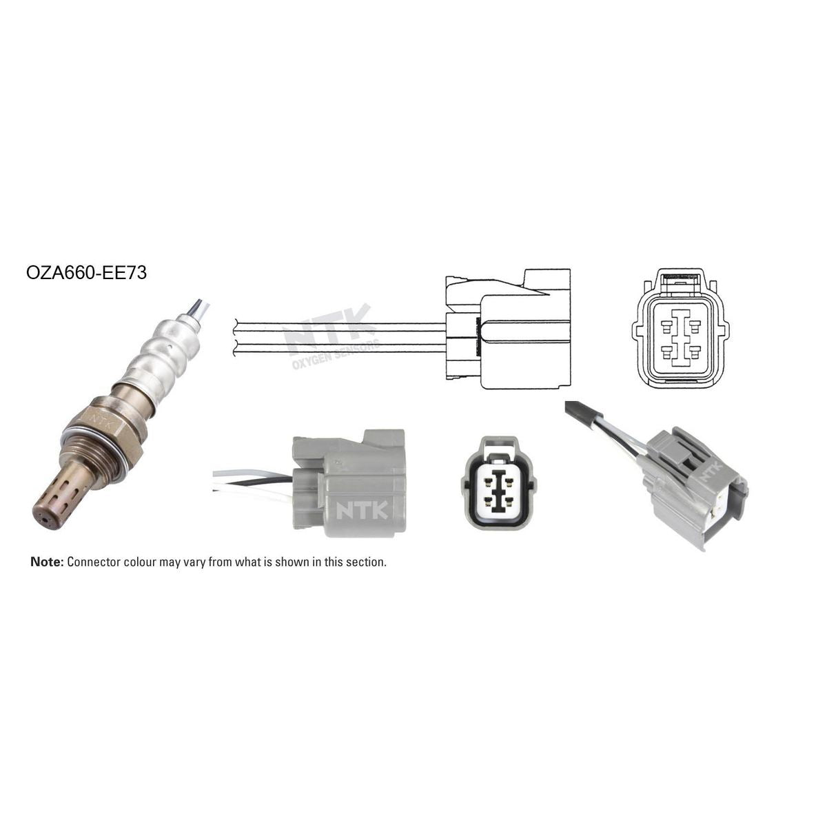 NTK Oxygen Lambda Sensor OZA660-EE73
