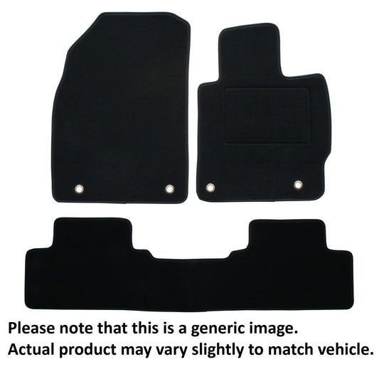 Sunland Floormats fits KIA SORRENTO (BL) 3 Piece - Charcoal