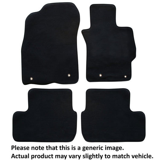 Sunland Floormats fits MAZDA 2 (DE10Y1) 4 Piece - Black