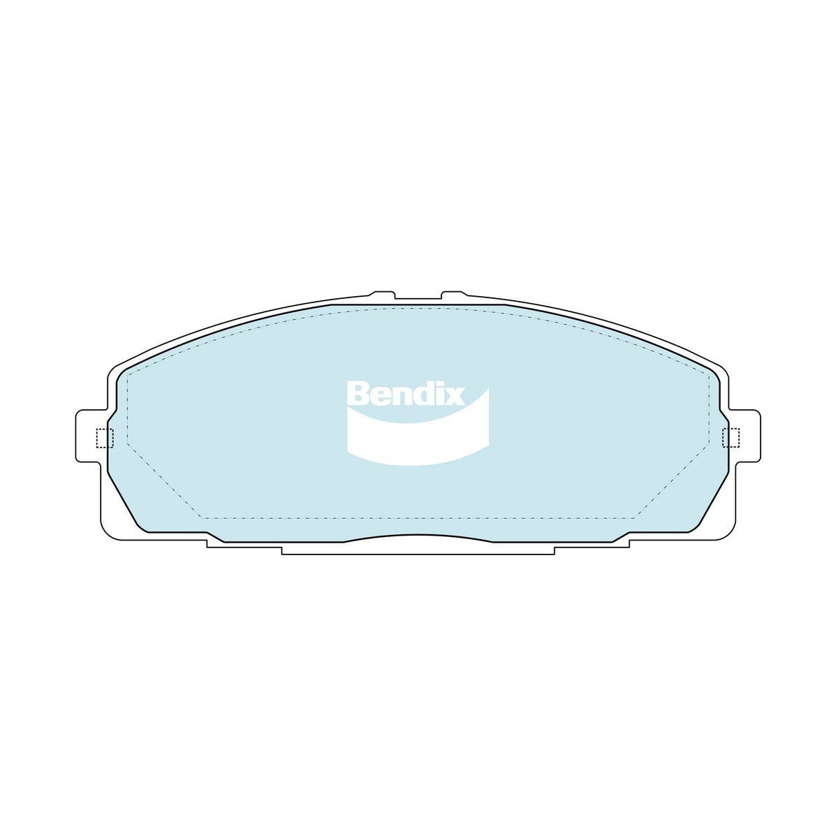 Bendix Heavy Duty Brake Pad Set Front DB2482 HD
