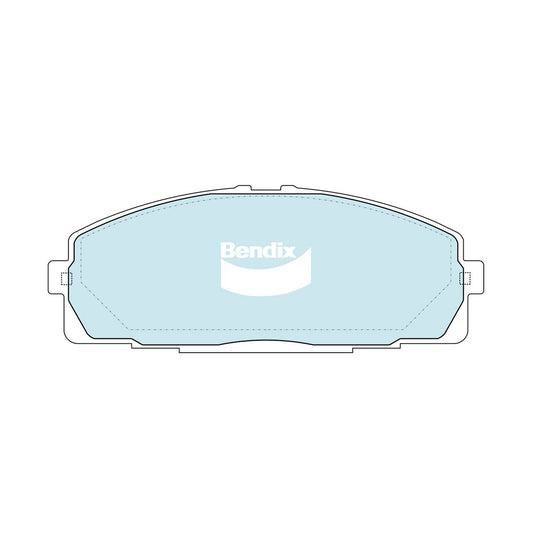 Bendix Heavy Duty Brake Pad Set Front DB2482 HD