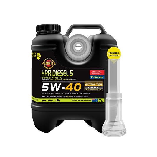 Penrite HPR Diesel 5 5W-40 Semi Synthetic 7L
