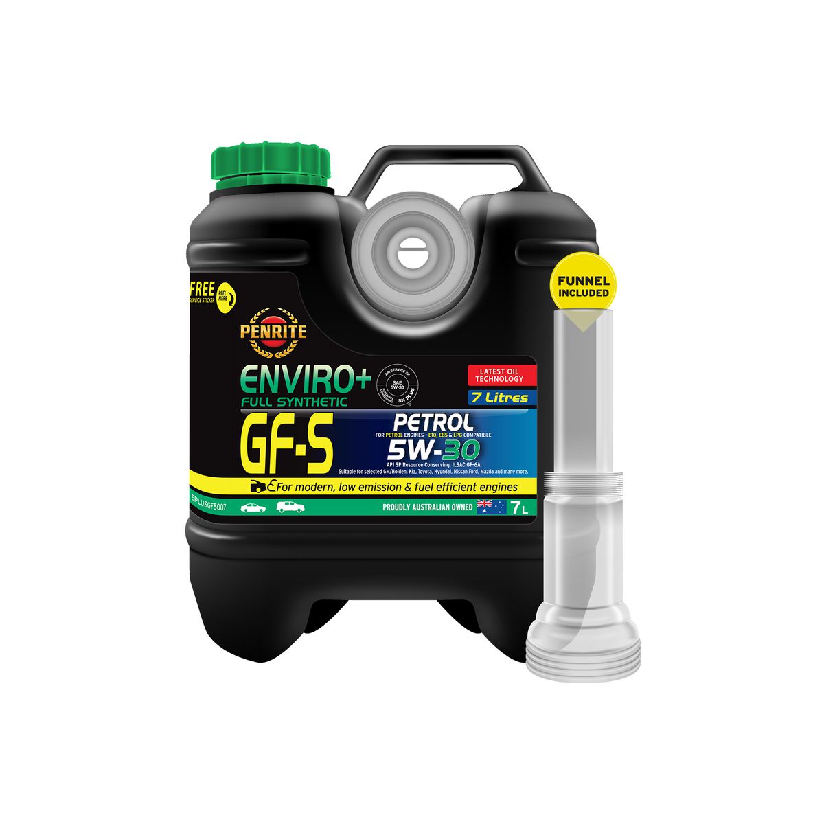 Penrite Enviro+ Gf-5 5W-30 Full Synthetic 7L