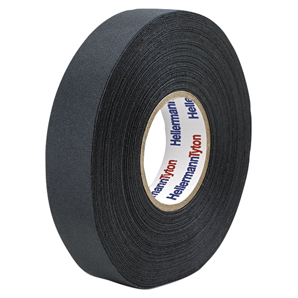 HellermannTyton High Temperature Polyester Fabric Harnessing Tape Black 19mmx25M PROTECT250