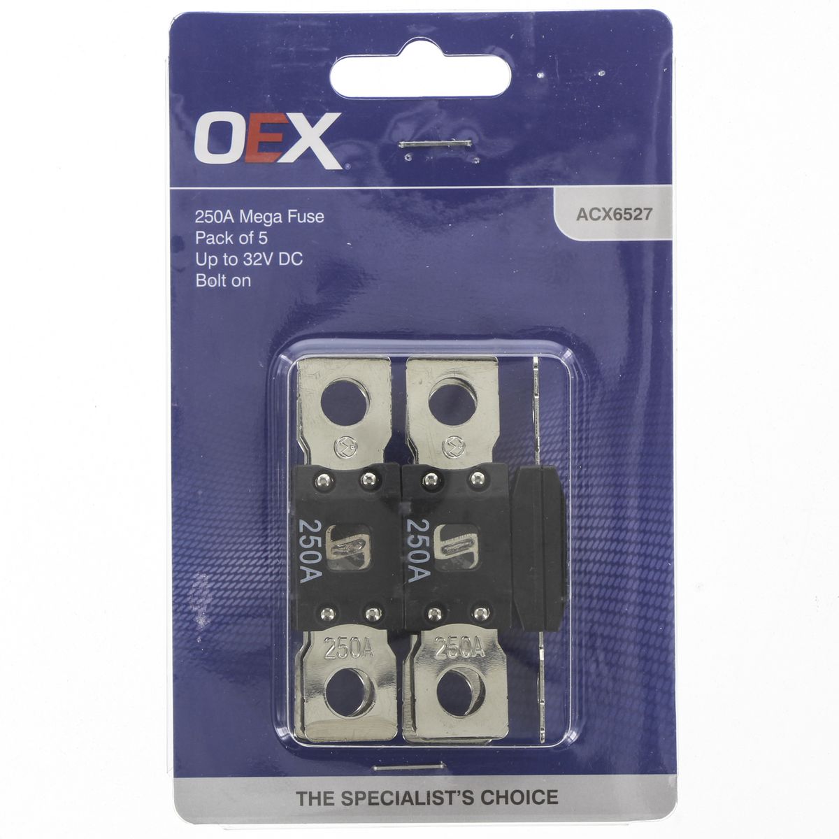 OEX Mega Fuse 250A 5 Pack ACX6527
