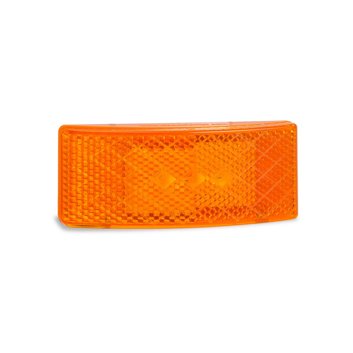 LED Autolamps Side Marker with Built-in Reflector and 3m Tape Amber 12-24V EU38AMHDB