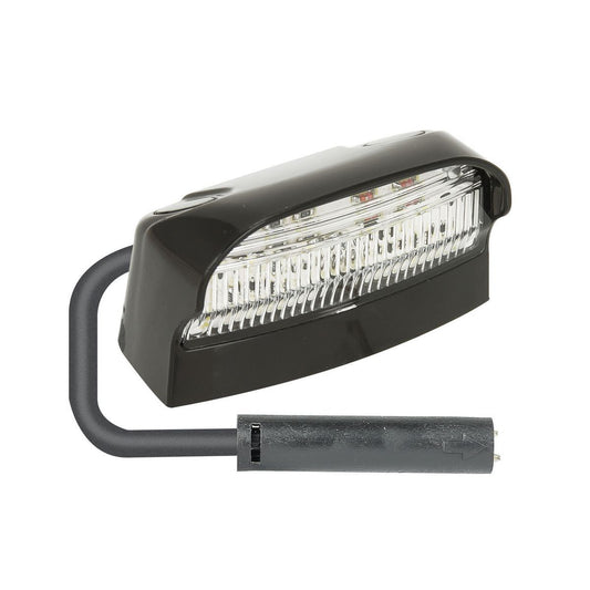 LED Autolamps License Plate LED Light w/2 Pin Plug 12/24V 41BLMCSB