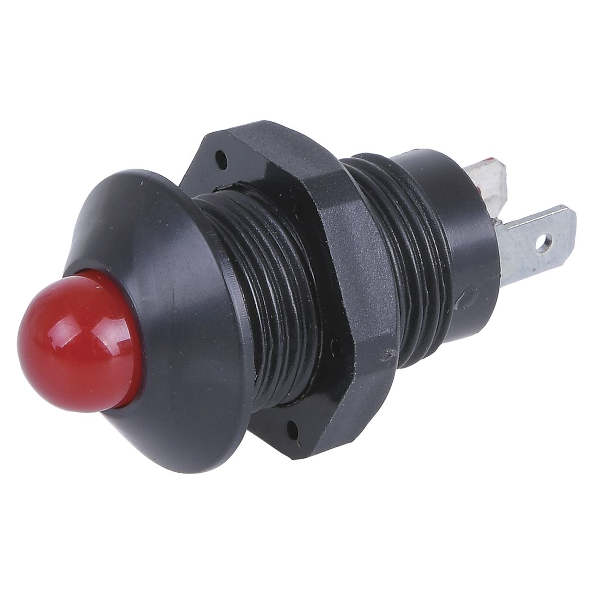 OEX Pilot Light LED Red 12/24V Flashing Blade Terminals ACX2485BL