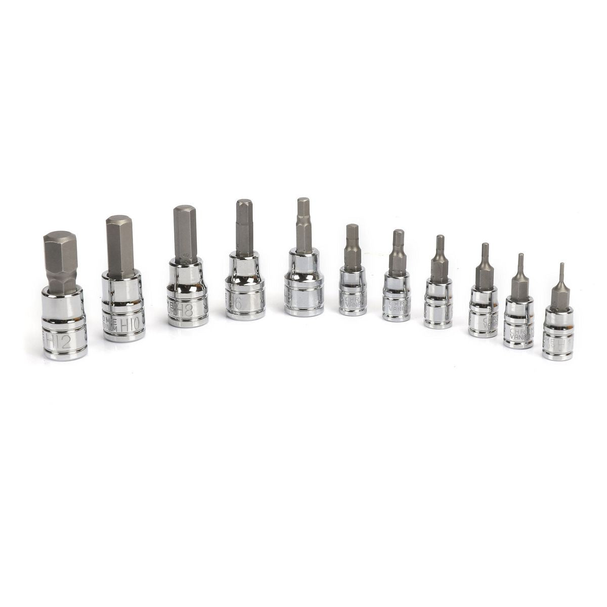 Mechpro Socket Rail Hex Set 11pc