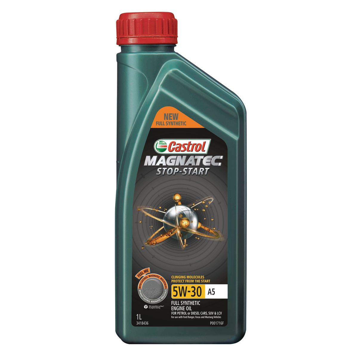 Castrol MAGNATEC 5W-30 Stop Start Full Synthetic Engine Oil 1L 3418436