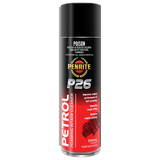 Penrite Foaming Intake Cleaner Petrol P26 240ml P26PETAIC000240