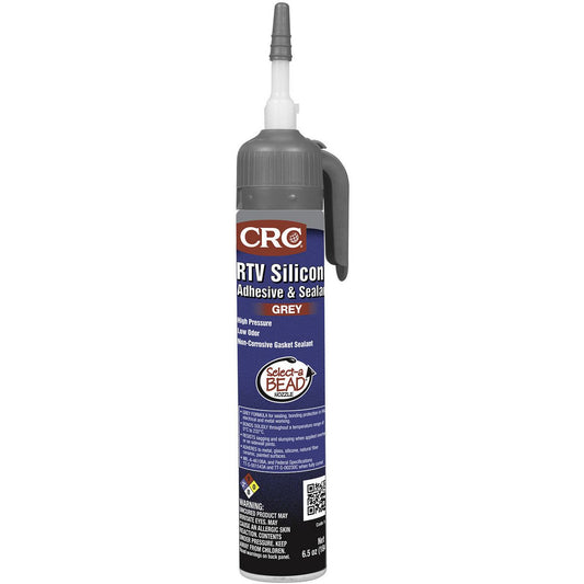 CRC RTV Grey Silicone Select-A-Bead Adhesive & Sealant 184g