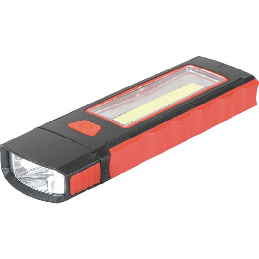 Mechpro COB LED Work Light 150 Lumens Magnetic Base Inc. 4x AAA Batteries MPWLS150