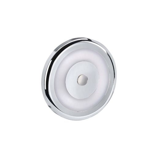 Narva Interior Lamp Chrome Bezel 10-30V Warm White w/ Touch On/Dim/Off Switch 87474