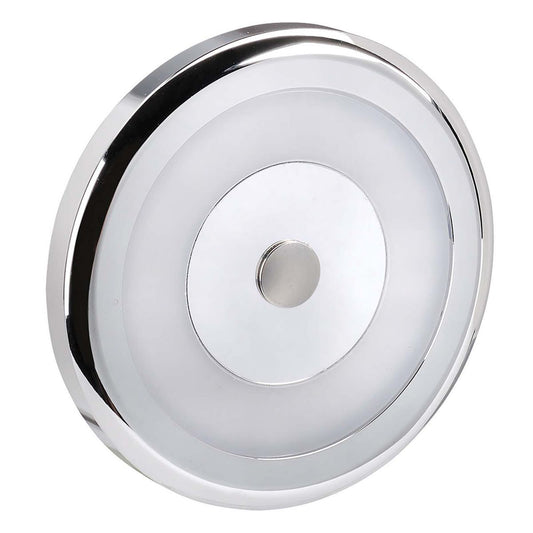 Narva Interior Lamp Chrome Bezel 10-30V Cool White w/ Touch On/Dim/Off Switch 87472