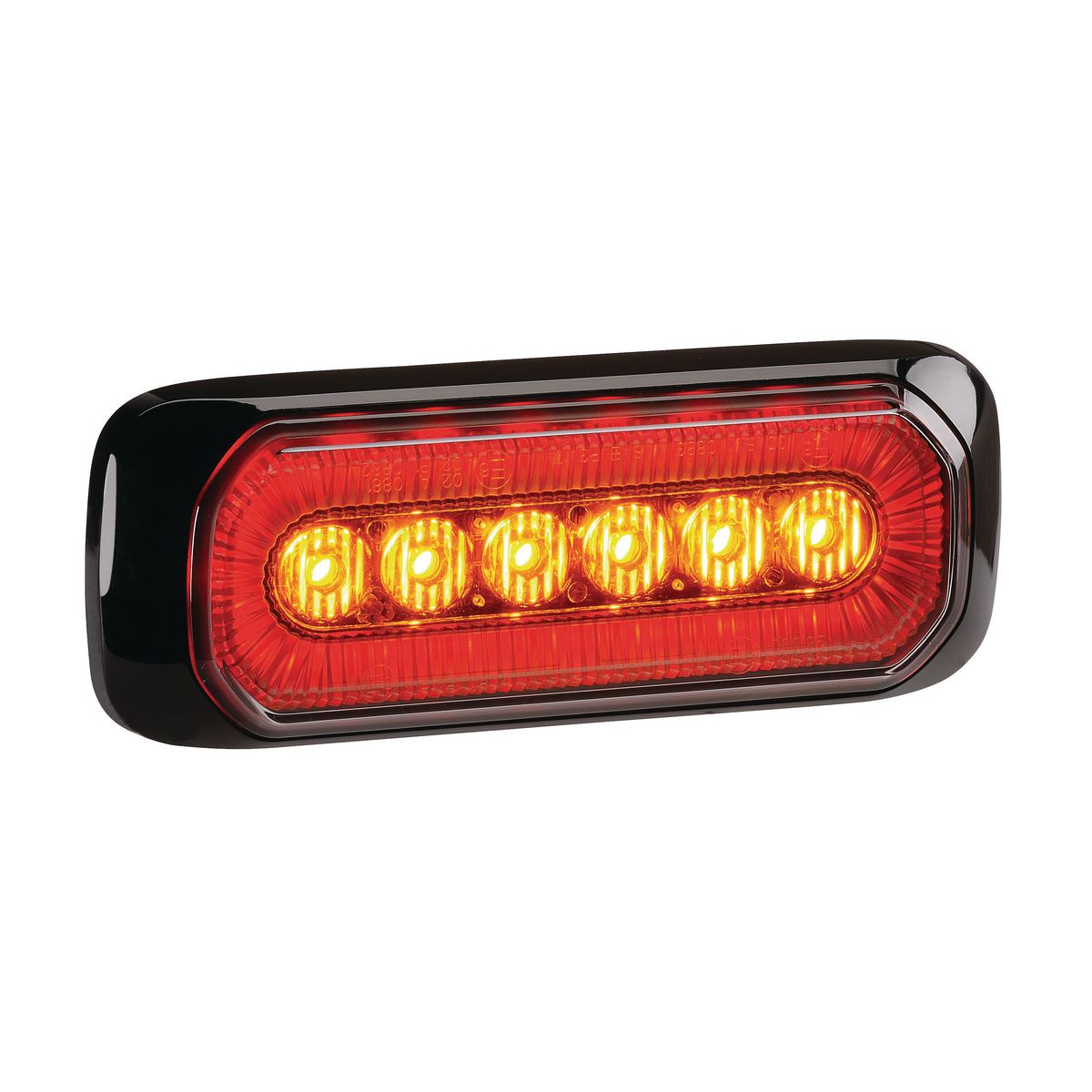 Narva Halo LED Warning Light with Rear Marker Amber/Red 12-24V 85220AR