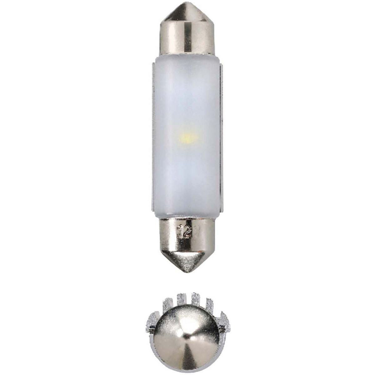 Narva LED Cool White Festoon Globe 24V 41mm 6000K Blister Pack 18314BL