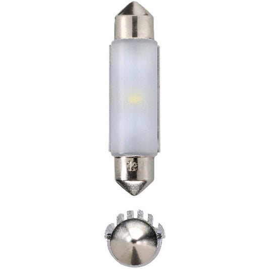 Narva LED Cool White Festoon Globe 24V 41mm 6000K Blister Pack 18314BL